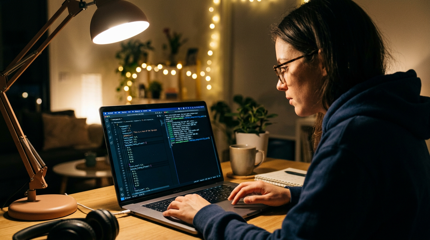 Developer laptop with lip-sync API timing output