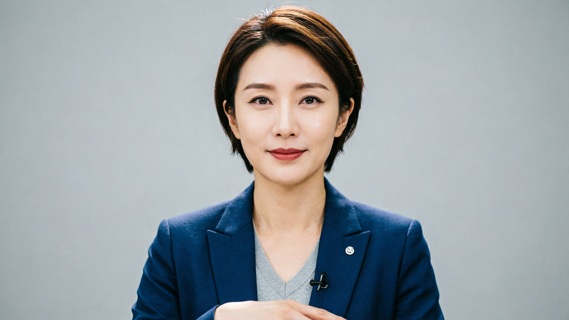 Portrait becoming a news-anchor video