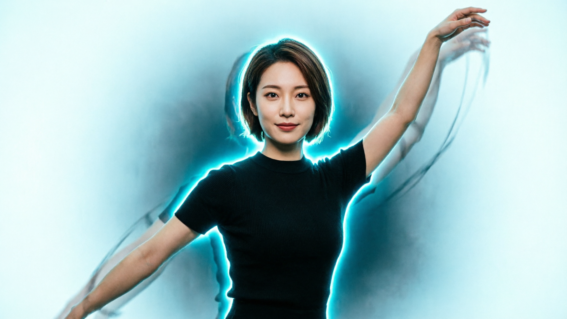 Avatar dancing derived from a passport-style photo