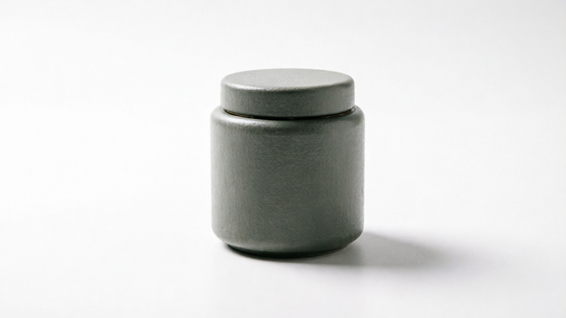 Product on white background with soft shadow and orbit motion