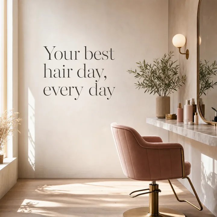 Your best hair day, every day