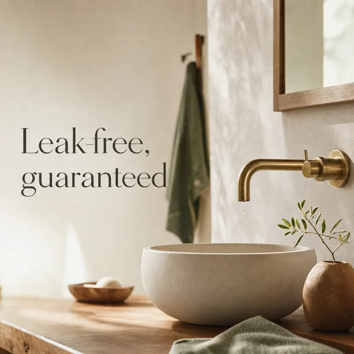 Leak-free, guaranteed