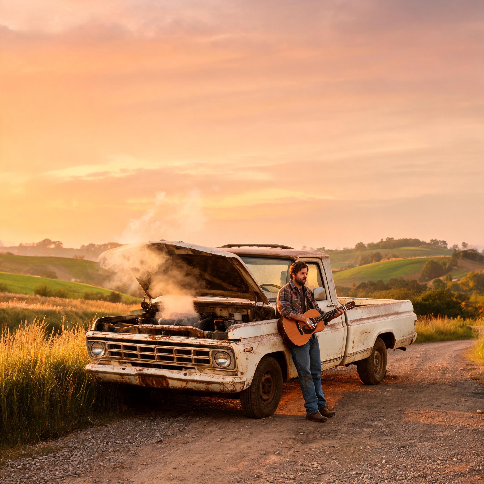 Old Truck Ballad — AI-generated album cover